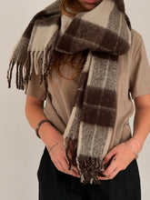 mamapapa - printed chocolate scarf