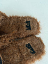 black leather slides