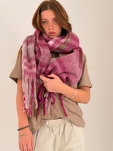 mamapapa - scarf checkers pink