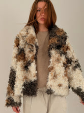 mamapapa - long sleeve faux fur vest