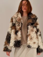 mamapapa - long sleeve faux fur vest