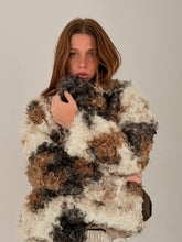 mamapapa - long sleeve faux fur vest