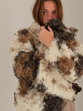 mamapapa - long sleeve faux fur vest