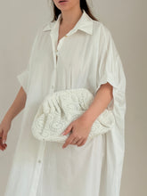 Large broderie clutch