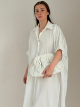Large broderie clutch