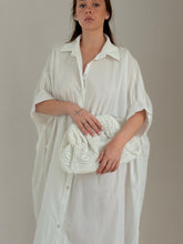 Large broderie clutch