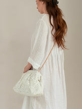Large broderie clutch