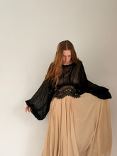 Mamapapa black blouse