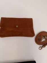 Suede mini bag