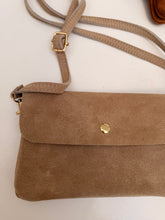 Suede mini bag