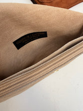 Suede mini bag