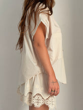Mamapapa - Hornet Striped Blouse in Ecru