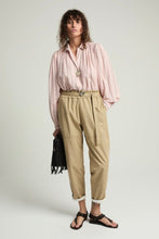 LB - Irene Blouse in Pink Stripes