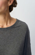 American vintage - Jacksonville oversized charcoal t-shirt