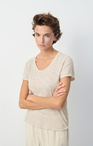 American vintage - Jacksonville beige tee shirt
