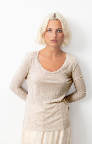 American vintage - Jacksonville beige tee shirt