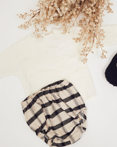 Pequeno - baby check bloomer