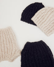 Pequeno - chunky baby knit bloomer charcoal
