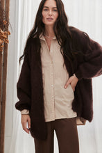 mamapapa Bueno mohair mid length cardigan