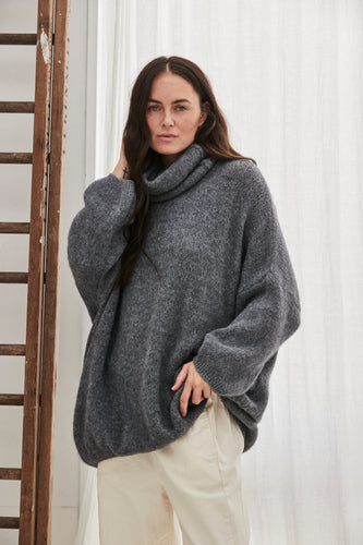 mamapapa Will grey sweater