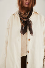 mamapapa Pluie cream cotton coat