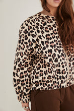 mamapapa Robyn bomber leopard jacket