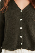 mamapapa - Gaspard shell button soft cardigan