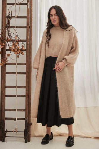mamapapa Buena mohair long cardigan