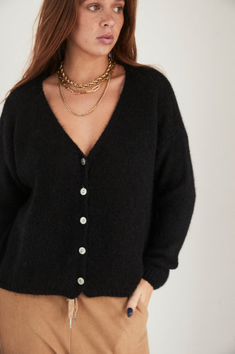 mamapapa - Gaspard black cardigan