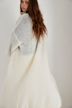 mamapapa Buena mohair offwhite long cardigan