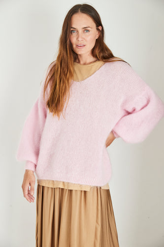 mamapapa Kinder pink jumper