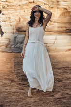 mamapapa singlet crochet mix dress