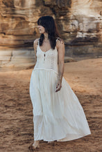 mamapapa singlet crochet mix dress
