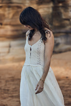 mamapapa singlet crochet mix dress