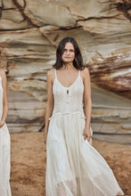 mamapapa singlet crochet mix dress