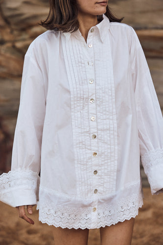 mamapapa - cotton and lace tunic