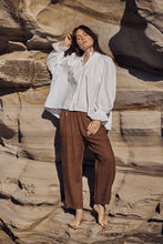 mamapapa -  crema cotton blouse