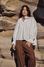 mamapapa -  crema cotton blouse