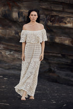 mamapapa lace frill dress