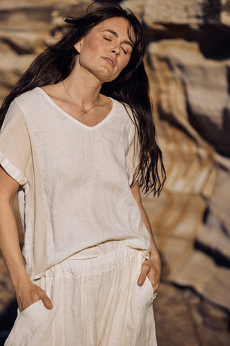 mamapapa - Tuscany offwhite top