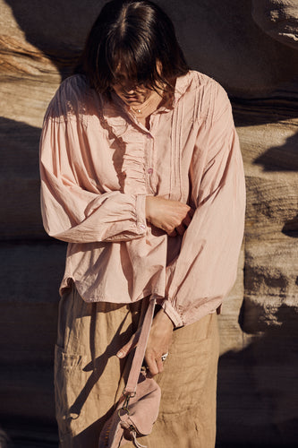 Mamapapa - Roma pink blouse
