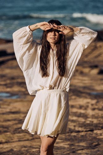 Capri offwhite blouse