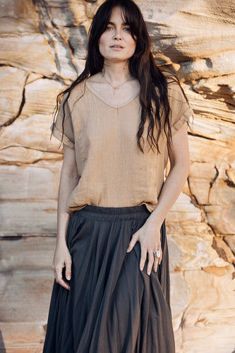 mamapapa - Tuscany camel top