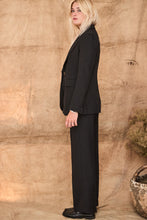 Black suit, blazer and pants