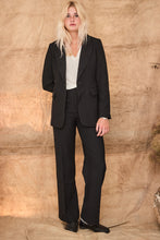 Black suit, blazer and pants