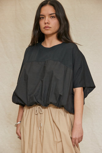 mamapapa - Piceno black tee shirt