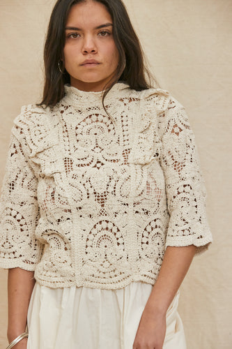 mamapapa - crochet blouse