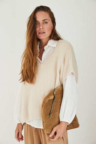 mamapapa Paul knitted vest