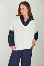 mamapapa Paul knitted offwhite vest
