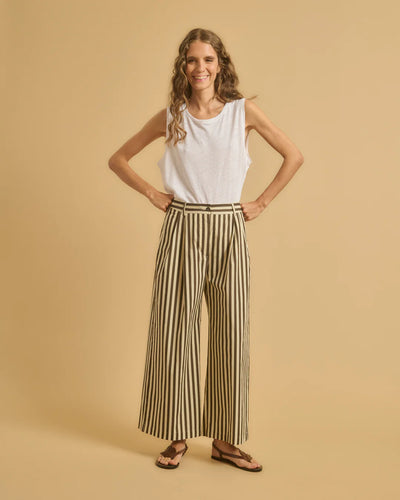 Diega - Ponio choco stripes pants